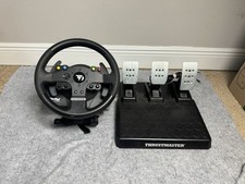 Usado, Thrustmaster TMX PRO Force Feedback conjunto de pedais de roda de corrida T3PA 3 pedais testados comprar usado  Enviando para Brazil