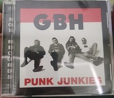 GBH punk junkies CD SOS Records 1996, usado comprar usado  Enviando para Brazil