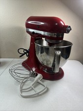KitchenAid ARTISAN 325W 5 Qt Batedeira de Cabeça Inclinada - Vermelho Império 2 Acessórios, usado comprar usado  Enviando para Brazil