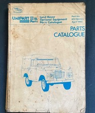 unipart catalogue for sale  HOLYWELL