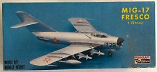 Kit de avião modelo plástico escala 1/72 Hasegawa MIG-17 Fresco, item 1083 comprar usado  Enviando para Brazil
