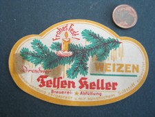 Bieretikett dresdener felsen gebraucht kaufen  Heilbronn