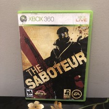 The Saboteur Xbox 360 Manual Incluído {Manual Tem Danos pela Água} Ver Fotos comprar usado  Enviando para Brazil