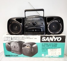 Boxed sanyo mcd for sale  ST. ALBANS