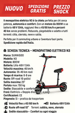 Monopattino elettrico 800w usato  Stintino