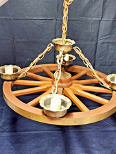 Wagon wheel chandelier for sale  Brick