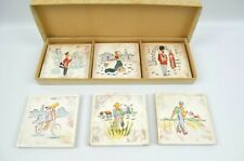 Vtg hand painted for sale  Greenfield