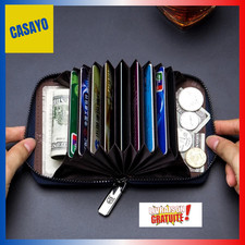 Porte cartes cuir d'occasion  Villeurbanne