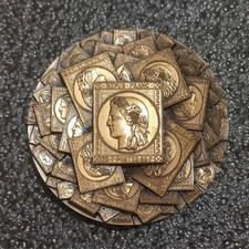 Médaille bronze calendrier d'occasion Médaille bronze calendrier d'occasion  Loudéac