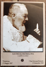 Holy card santino usato  Italia