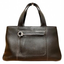 Ferragamo DY214301 Bolsa Feminina de Couro Preta, Frete Grátis [Usada] comprar usado  Enviando para Brazil