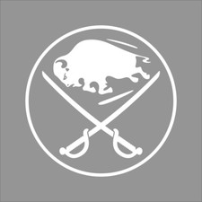 Adesivo de vinil Buffalo Sabres NHL Team logotipo 1 cor parede janela de carro comprar usado  Enviando para Brazil