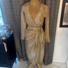 vestido dourado comprar usado  Enviando para Brazil