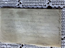 Old original vellum for sale Old original vellum for sale  CANTERBURY