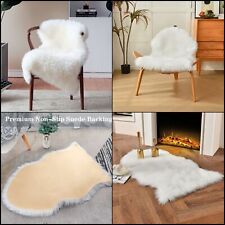 Sheepskin rug faux for sale  USA