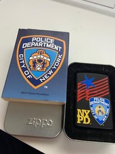 Briquet zippo police d'occasion  Montévrain