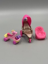 Carrinho de bebê Fisher Price Loving Family para casa de bonecas corrida cavalo e assento comprar usado  Enviando para Brazil