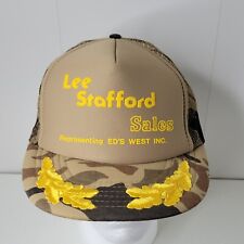 Boné caminhoneiro Lee Stafford Sales produtos para cabelo malha traseira chapéu Snapback Ed West Inc, usado comprar usado  Enviando para Brazil