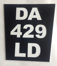 Plaque noire style d'occasion  Rougemont
