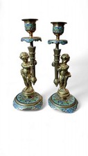 Pair french champleve for sale  BRIDGEND