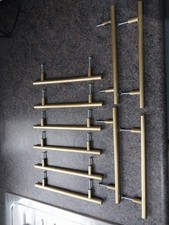 Brass cabinet pulls for sale  LLANBRYNMAIR