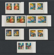 Conjunto de selos de Natal da Bíblia King James 2011 (Sg 3242-3248) pares de margem S/A comprar usado  Enviando para Brazil
