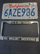 Volkswagen beetle numberplate for sale  BOGNOR REGIS