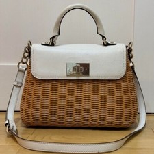 Bolsa de mão/bolsa de ombro Kate Spade Basket 2 vias - Bolsa de palha funcional leve comprar usado  Enviando para Brazil