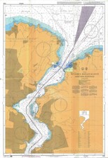 Almirantado 1158 Istambul Bogazi Kuzeyi Turquia Mapa Marinho Gráficos Náuticos Parede, usado comprar usado  Enviando para Brazil