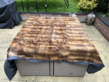 Real mink blanket for sale  LONDON