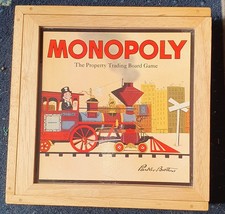 Wooden boxed monopoly for sale  STANLEY