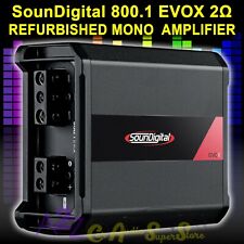Usado, 800.1 EVOX - 2 Ω 1 CANAL SounDigital AMPLIFICADOR 800 WATTS RECONDICIONADO DE FÁBRICA comprar usado  Enviando para Brazil