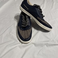 Polo Ralph Lauren barco de couro azul, tênis sapatos casuais 10,5 EUA comprar usado  Enviando para Brazil