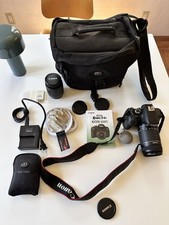 Usado, Câmera Digital SLR Canon EOS Rebel T4i EOS 650 Com Duas Lentes e Extras comprar usado  Enviando para Brazil