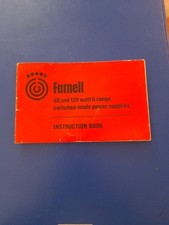 Farnell 120 watt for sale  ARUNDEL