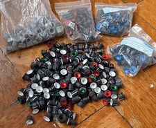 Gran colección: aproximadamente 200 botones giratorios para eje dentado de 6 mm, soft touch / alfarero segunda mano  Embacar hacia Mexico
