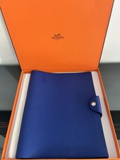 Hermès notizbuch blaues gebraucht kaufen  Aystetten