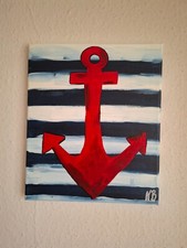 Acrylbild anker abstrakt gebraucht kaufen  Düsseldorf