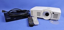 Projetor Optoma e DVD player Samsung HD26 DLP Blu Ray comprar usado  Enviando para Brazil