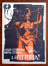 Cartolina ww2 vittoria usato  San Giuliano Milanese