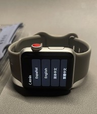 Apple Watch Series 3 38mm estojo prata - pulseiras esportivas de borracha GPS celular comprar usado  Enviando para Brazil