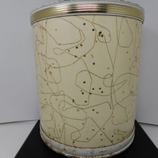 Antiga lata de lixo Pearlwick ouro branco MCM Atomic Hollywood Regency anos 60 semicírculo comprar usado  Enviando para Brazil