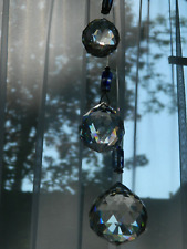 Hanging crystal glass for sale  BILSTON