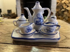 Vintage miniature china for sale  POLEGATE