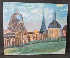 Tableau huile vue d'occasion  Toulouse-