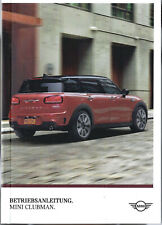 Mini clubman betriebsanleitung gebraucht kaufen  Padenstedt