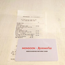 Monsoon accessorize return for sale  YORK