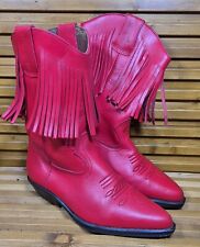 Wrangler red leather for sale  CANTERBURY