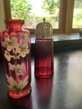 Small victorian cranberry for sale  BISHOPS CASTLE