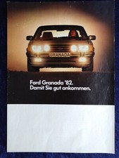 Ford granada prospekt gebraucht kaufen Ford granada prospekt gebraucht kaufen  Vechta